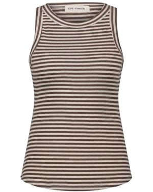 Sofie Schnoor Sleeveless Tops - Brown