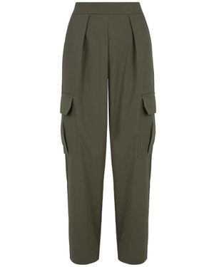 Bomboogie Straight Trousers - Verde