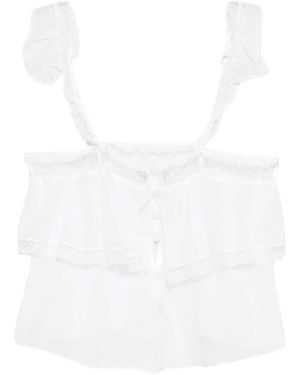 forte_forte Sleeveless Tops - White