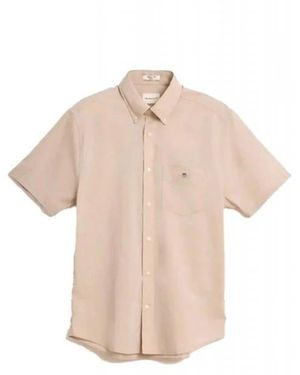GANT Short Sleeve Shirts - Neutro