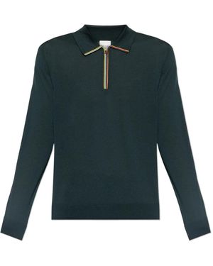 Paul Smith Wollrollkragenpullover - Grün