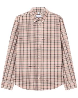Off-White c/o Virgil Abloh Casual Shirts - Rosa