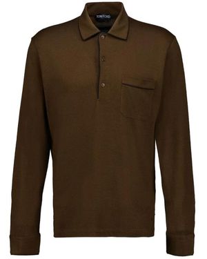 Tom Ford Polo Shirts - Vert