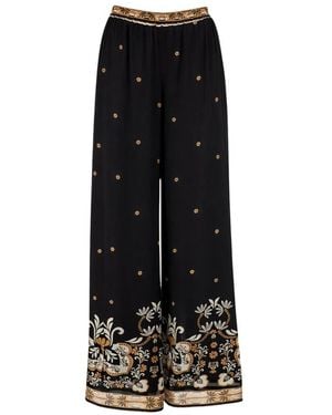 Twinset Wide Trousers - Black