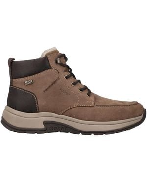 Rieker Lace-Up Boots - Marrón