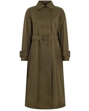Herno Trench Coats - Green