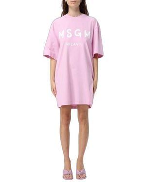 MSGM Short Dresses - Rose