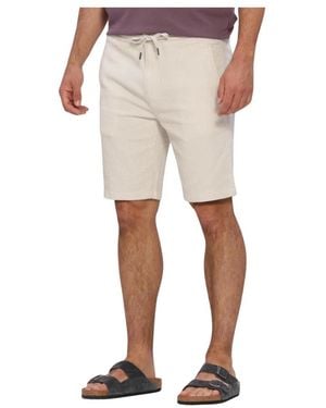 Cast Iron Korte Broeken ,Katoen Chino Shorts Structure - Naturel