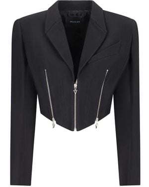 Mugler Blazers - Nero