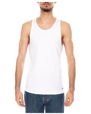 Obey Tops ,Wit ,Katoen Standard Rib Tank 2-Pack