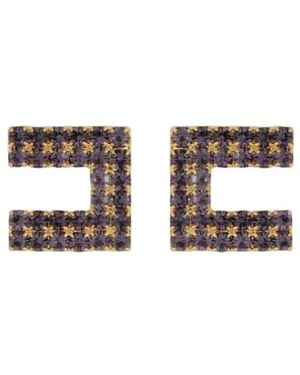 Elisabetta Franchi Earrings - Violet