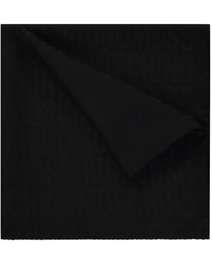 Moschino Seidenschal - Schwarz