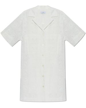 Paul Smith Kleedjes ,Wit ,Katoen Lace Dress