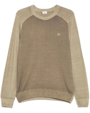 Etro Round-Neck Knitwear - Neutro