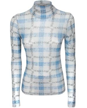 JW Anderson Long Sleeve Tops - Blauw