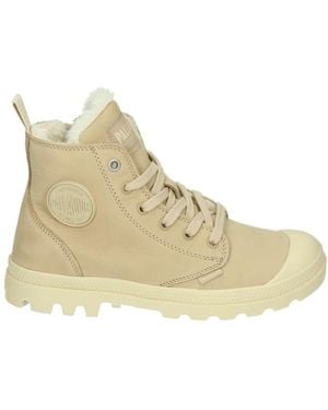 Palladium Winter Boots - Naturel