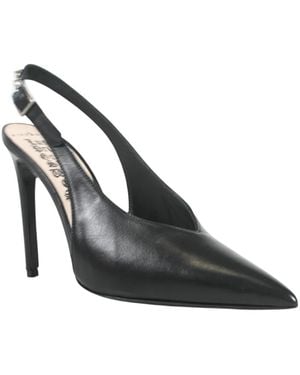 John Richmond Pointed Slingback Pump - Schwarz