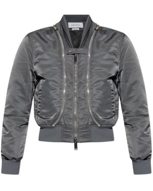 McQueen Jacke Mit Reißverschlüssen - Grau