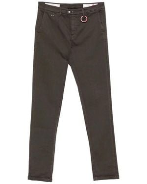 Tramarossa Jeans ,Bruin ,Katoen Slim-Fit Jeans - Grijs
