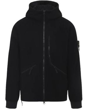 Stone Island Zip-Throughs - Zwart