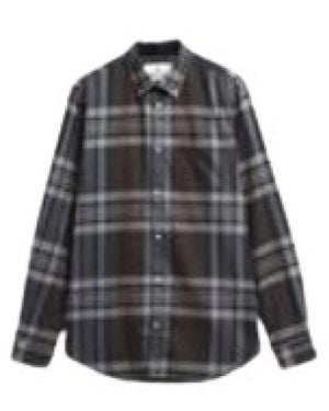 Barbour Dovedale Kariertes Hemd - Grau