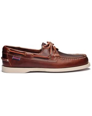 Sebago Boat Shoes - Red