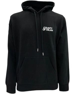 Marcelo Burlon Hoodies - Black