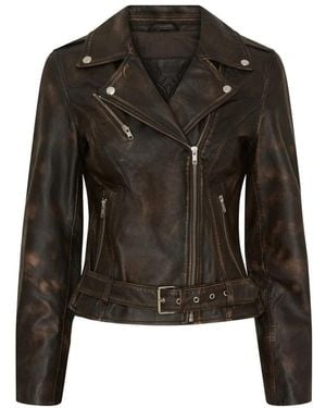 Notyz Leather Jackets - Black