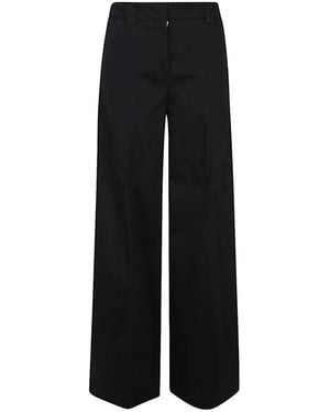 Thelatest Wide Trousers - Black