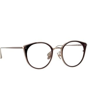 Linda Farrow Glasses - Brown