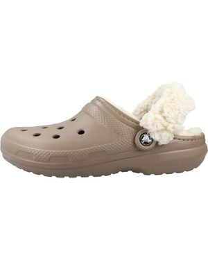 Crocs™ Klassischer Clog Mit Fleecefutter - Braun