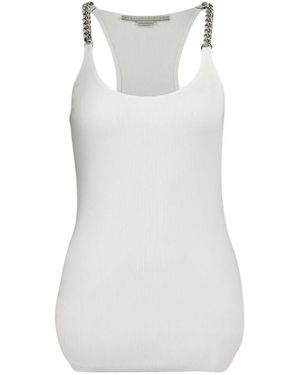 Stella McCartney Sleeveless Tops - White