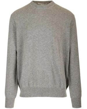Comme des Garçons Trui Met Ronde Hals - Grijs