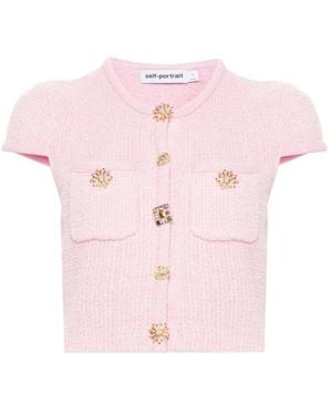 Self-Portrait T-Shirts - Rose