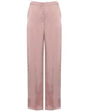 Marella Mlmformato Wide-Fit Broeken - Roze