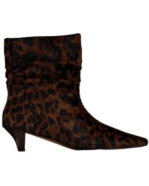 Toral Heeled Boots - Marrón