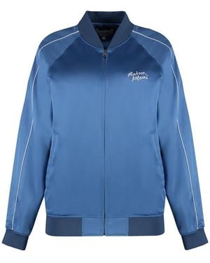 Maison Kitsuné Bomber Jackets - Blauw