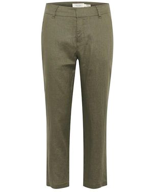 Part Two Slim-Fit Trousers - Verde