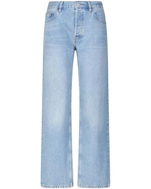 FRAME Nachhaltige Relaxed-Fit Denim Jeans - Blau