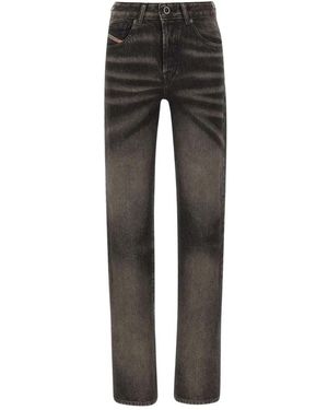 DIESEL Straight Fit Jeans - Grey