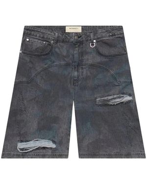 RETERNITY Denim Shorts - Grey