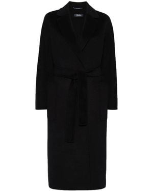 Max Mara Belted Coats - Noir