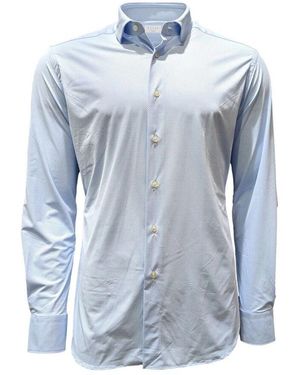 Xacus Modernisiertes hemd mit französischem kragen - Blau