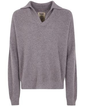 Uma Wang Round-Neck Knitwear - Gris