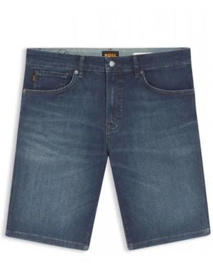 BOSS Denim Shorts - Blu