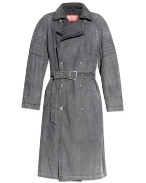 DIESEL Jassen ,Grijs ,Katoen D-Matthew-S Coat