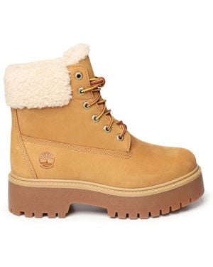 Timberland Lace-Up Boots - Marrón