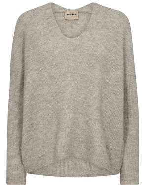 Mos Mosh V-Neck Knitwear - Grey