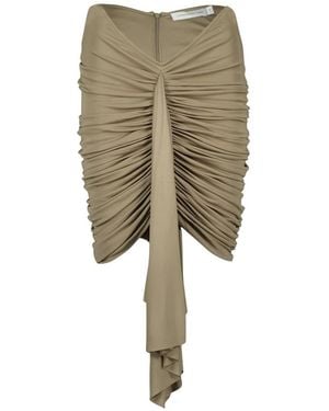 Christopher Esber Midi Skirts - Natural