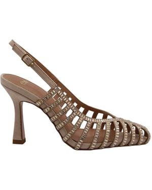Exe' High Heel Sandals - Marron